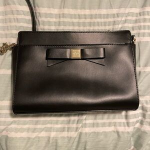 Kate Spade Black Leather crossbody Bag